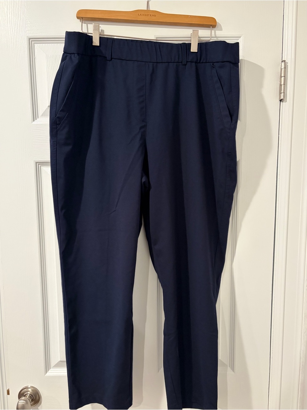 Navy Women’s Dress Pants - Classic Straight Fit